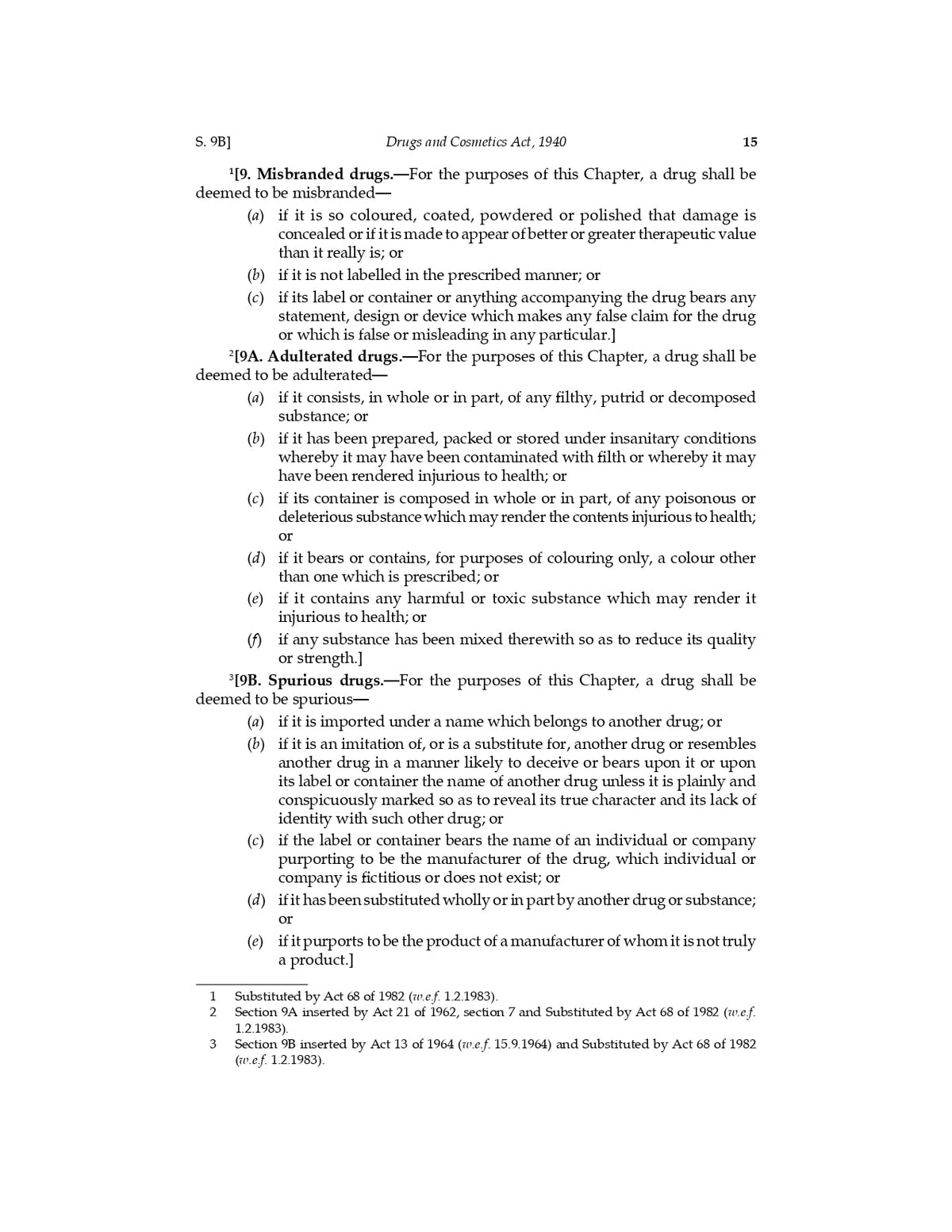 Lawmann's Drugs and Cosmetics Act, 1940 | Bare Act with Comments