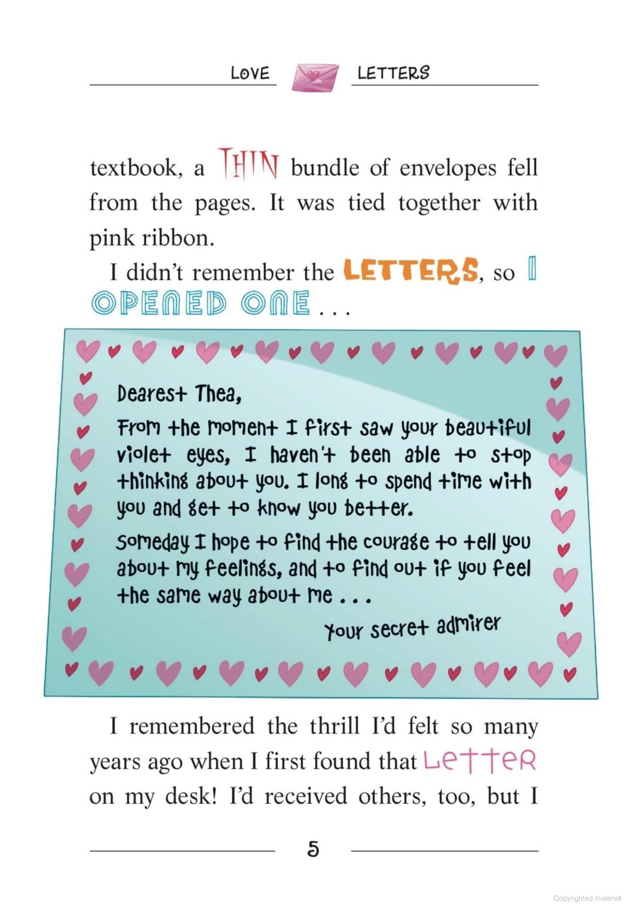 Thea Stilton #21: Thea Stilton and the Lost Letters