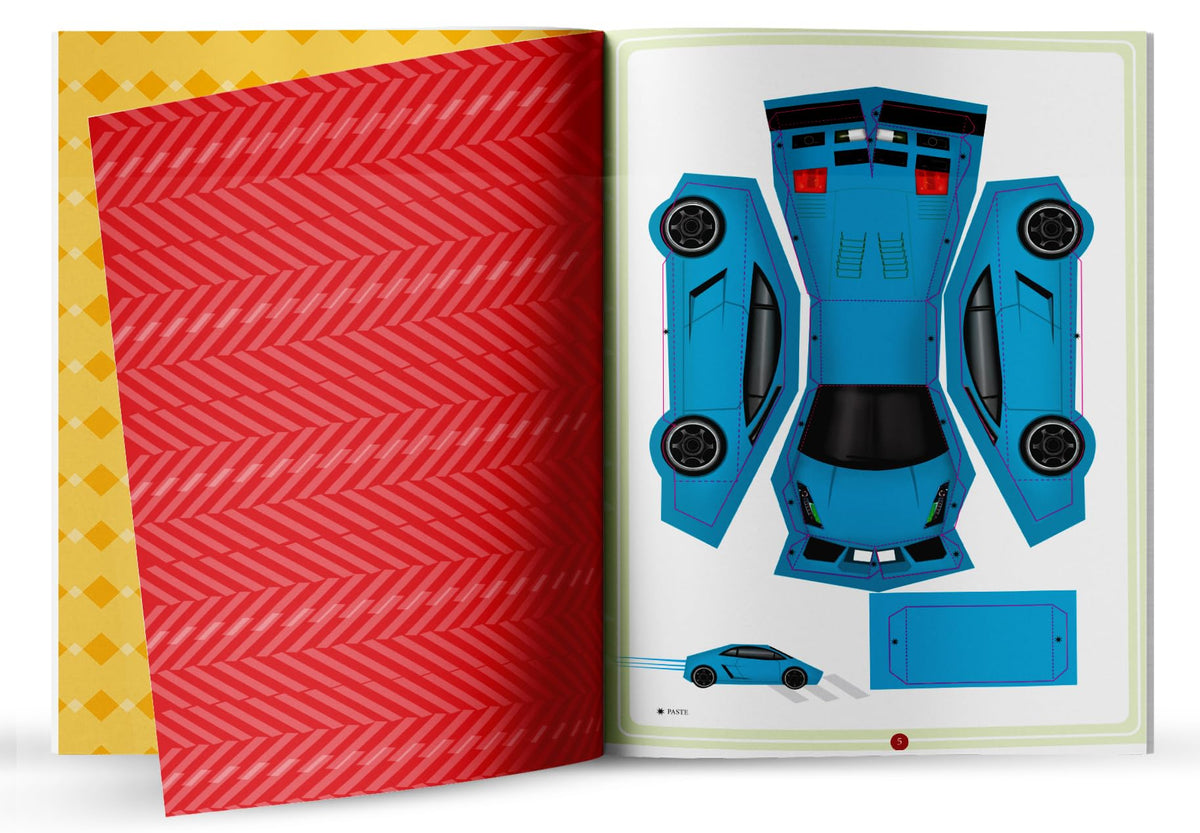 Make Your Own Paper Figures – City Cars Cut, Fold & Create Your Own Urban Vehicle Models | Ages 6–10 | Hands-On Paper Craft Fun for 2+ Hours: City Cars (Activity Book for Kids)