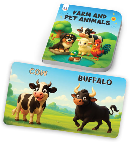 My First Library Box Set (20 Board Books) | Premium Quality Kids Books for 1 Year - 4 Year Old | Early Learning Books - Alphabets, Numbers, Rhymes, ... Flowers, Birds, Transport, Pet & Wild Animals