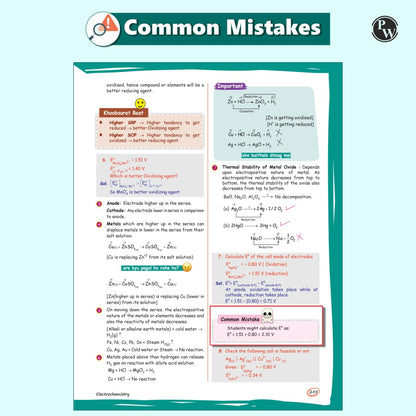 PW EaJEE Handwritten Notes For Physical Chemistry By Faisal Razaq | Chapterwise and Topicwise 1200+ Questions | Complete JEE Main & Advanced Syllabus | Handpicked PYQs [Paperback] Faisal Razaq