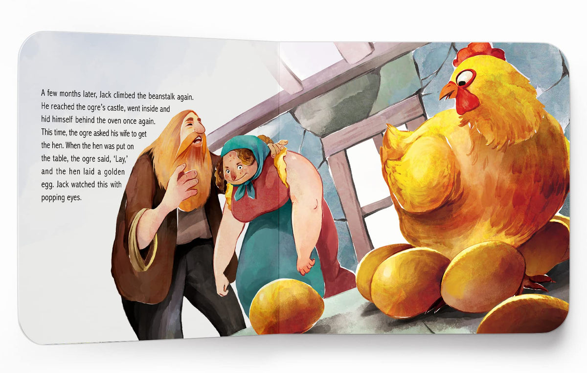 My first Illustrated Fairytale Board Book - Jack and the Beanstalk Board Book