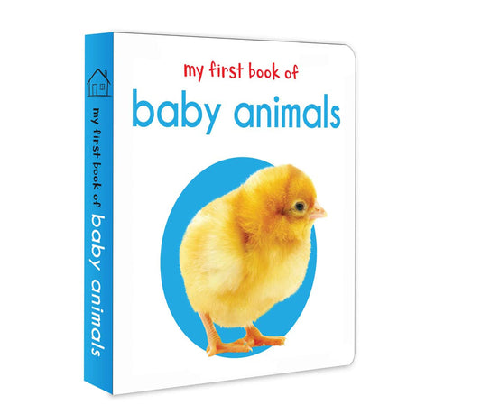 My First Book of Baby Animals | First Animal Board Book for Babies, Toddlers & Preschoolers | Learn About Cute Baby Animals with Bright, Adorable Pictures | Early Learning Book for Kids Ages 0-3 Years