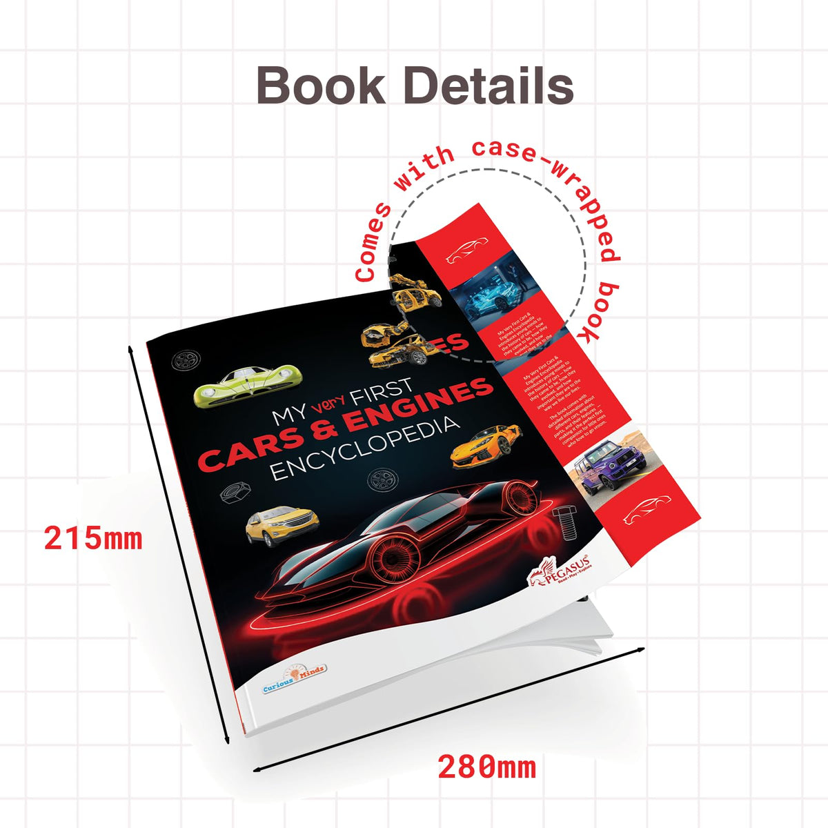 My Very First Cars and Engines Encyclopedia for Kids Age 8+ – Fun STEM Book to Learn About Vehicles, How Engines Work & More | Builds Knowledge & Encourages Screen-Free Learning