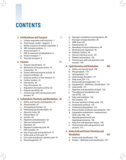 Golden Notes Biochemistry Rapid Revision Handwritten Notes, 4/E for Undergraduate Medical Students (MBBS, BDS, BAMS, BHMS, BPharm, BSc Biochemistry) & NEET PG Exam | Mnemonics & 100+ Clinical Cases