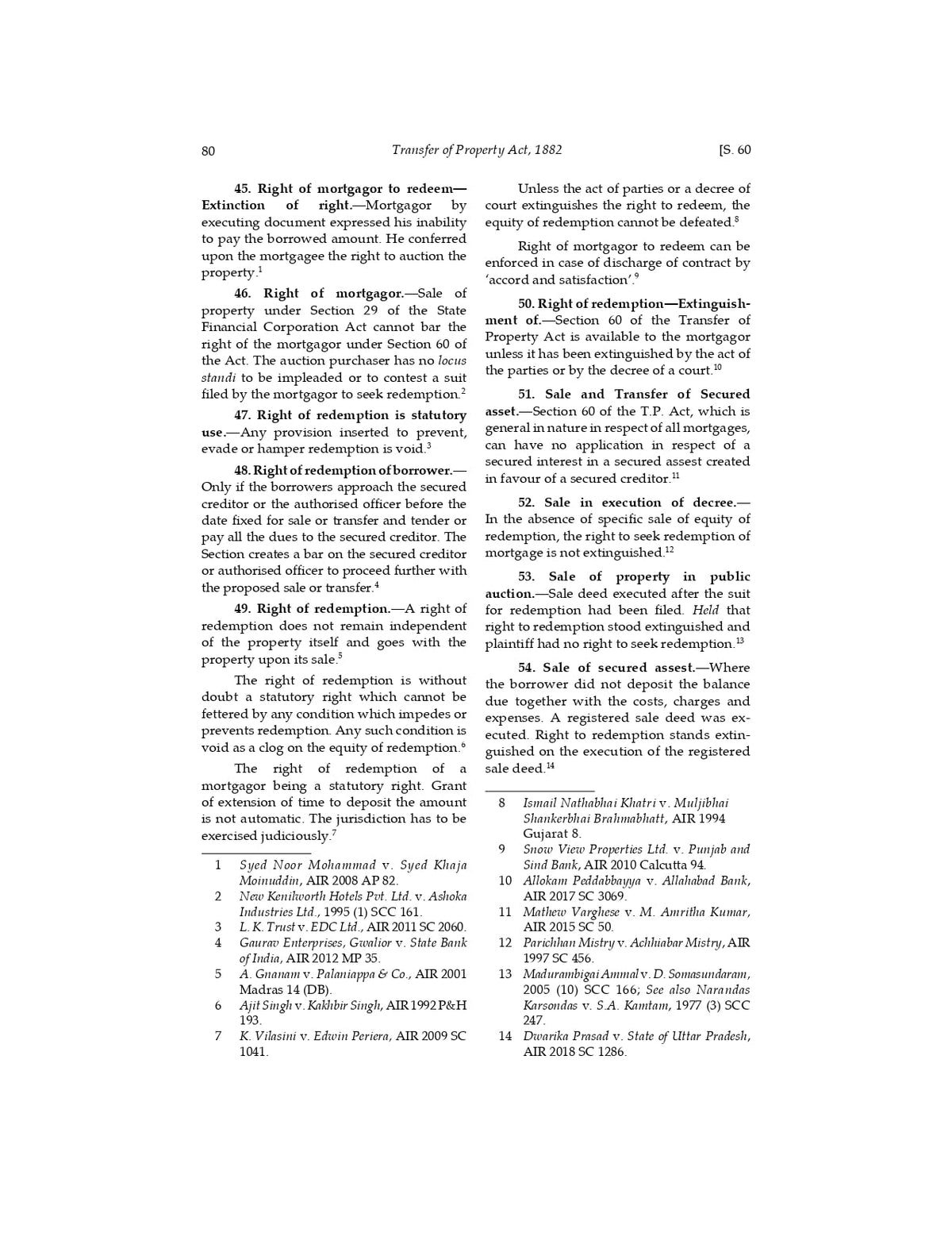 Lawmann's Transfer of Property Act, 1882 | Bare Act with Comments (Lawmann's Series)