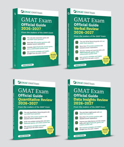 GMAT Official Guide 2026-2027 Bundle