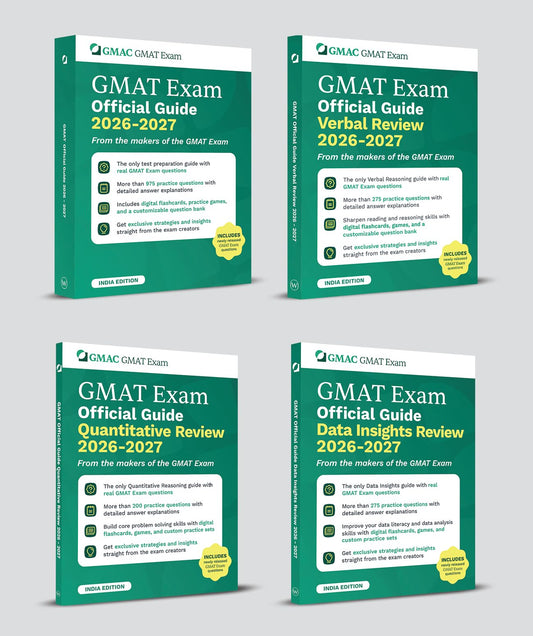 GMAT Official Guide 2026-2027 Bundle