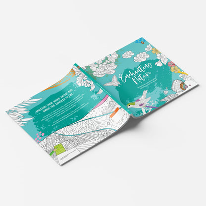 Enchanting Nature: Coloring Book for Adults with Tear out Sheets | Fun and Relaxing Doodle Designs