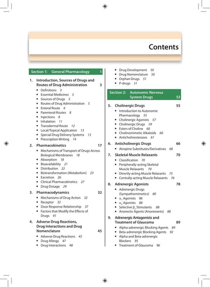 Pharmacology for Dental and Allied Health Sciences, 5/E for BDS and Allied Health Students | Revised Drug Reference with Mnemonics, Flowcharts and Comparative Tables plus Dedicated Dentistry Notes
