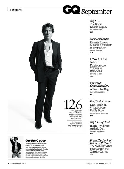 GQ India - September 2026 - Tom. - Reliving the Spirit of the '90s With