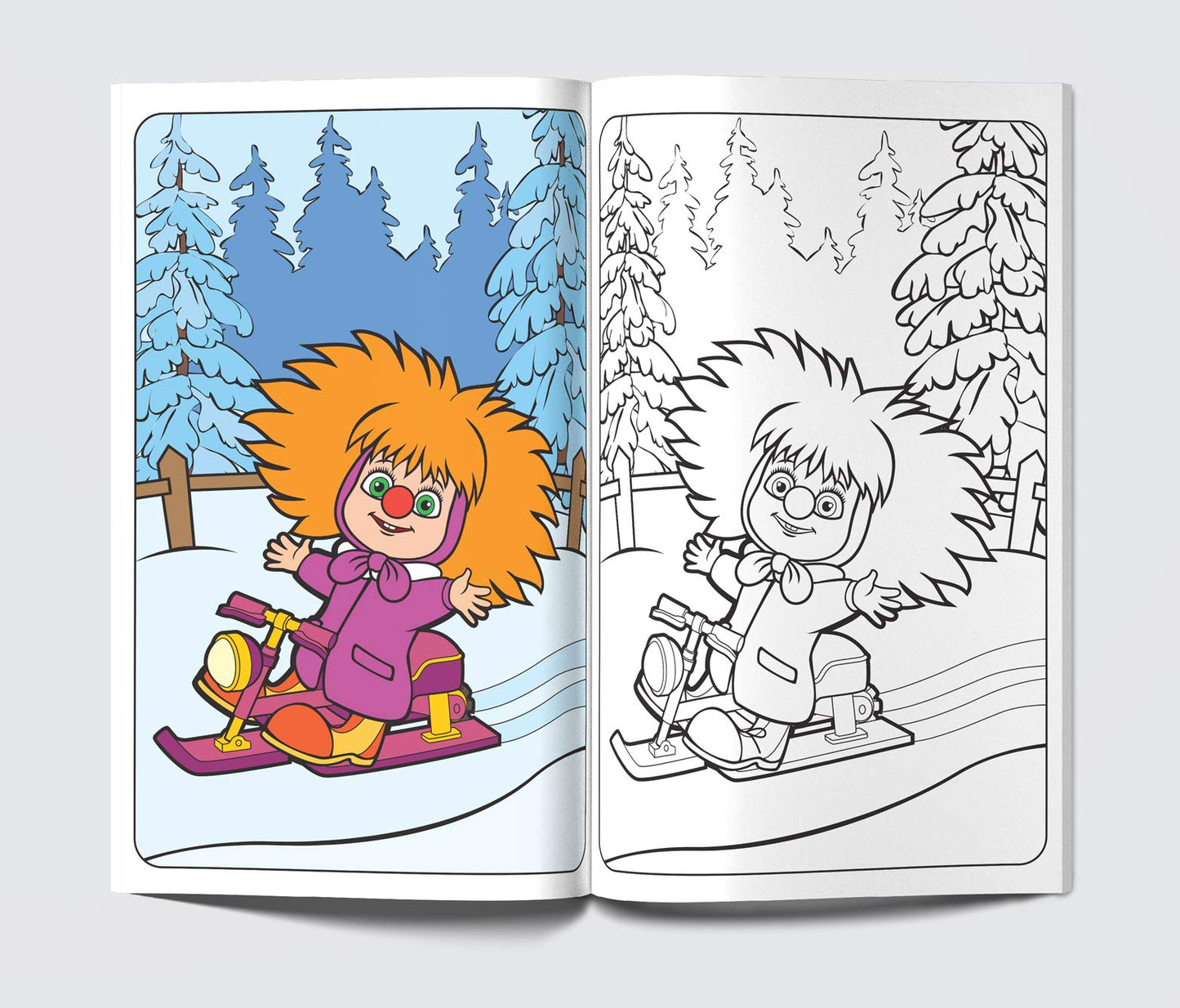 Masha And The Bear - Friends Forever: Giant Coloring Book For Kids