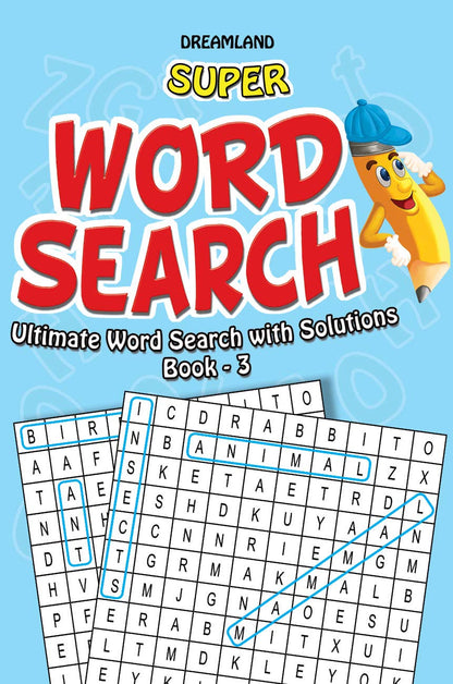 Super Word Search - 3 by Dreamland Publications (Author) book cover