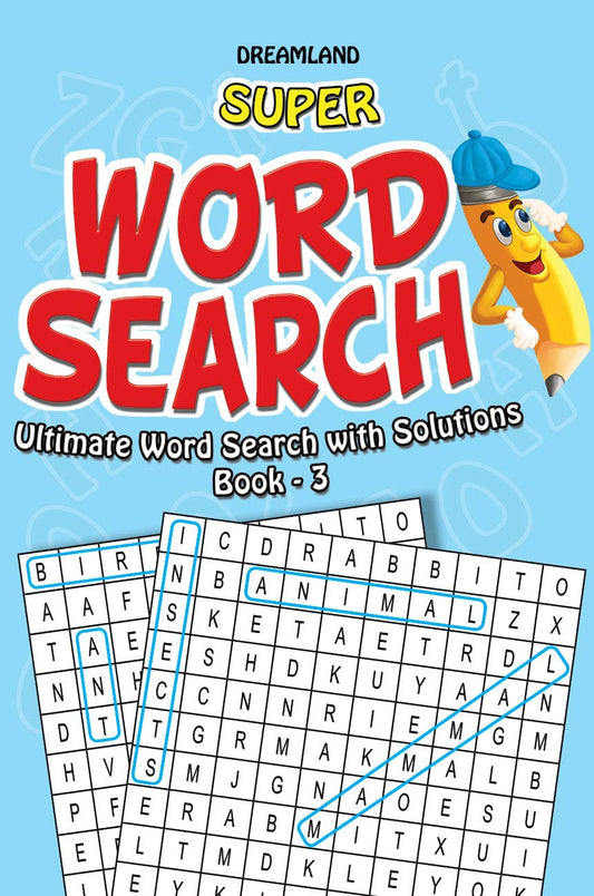 Super Word Search - 3 by Dreamland Publications (Author) book cover