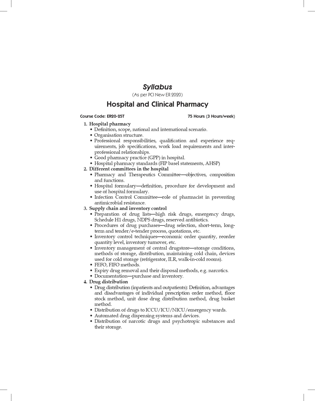 CBS Confident Pharmacy Series | Hospital and Clinical Pharmacy| for Second Year Diploma in Pharmacy 5/e