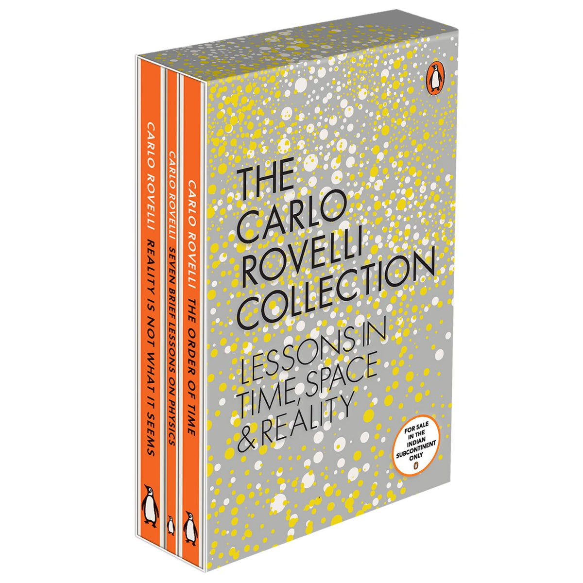 THE CARLO ROVELLI 3 BOOKS COLLECTION: Seven Brief Lessons on Physics, The Order of Time, and Reality Is Not What It Seems