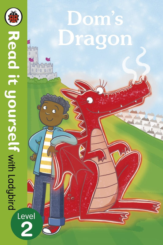 Read It Yourself Dom's Dragon (mini Hc): Level 2 by Ladybird (Author) book cover