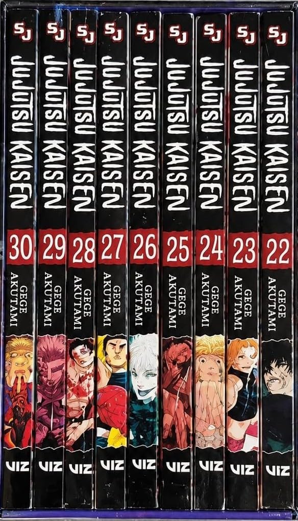 Jujutsu Kaisen Manga Box Set 2 Vol. 22-30 - Complete Collection Series 8 Books Collection Set (Jujutsu Kaisen books box set Vol 22-30) By Gege Akutami