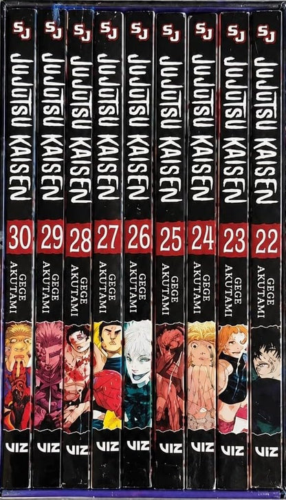 Jujutsu Kaisen Manga Box Set 2 Vol. 22-30 - Complete Collection Series 8 Books Collection Set (Jujutsu Kaisen books box set Vol 22-30) By Gege Akutami