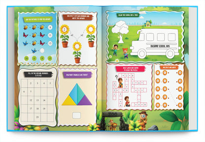 Activity Book for 5 Year Old | Best Selling 1001 Brain Booster Books for 5+ Year Old Children | Kids Activity Book - Puzzles, Mazes, Colouring, Dot-To-Dot, Matching, Seek & Find, Spot the Difference