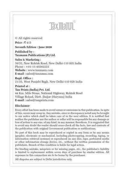Taxmann's CRACKER for Economic Commercial & Intellectual Property Laws (Paper 6 | ECIPL | EC & IPL) – 400+ Fully Solved—Topic-Wise Past-Exam Questions for CS Executive | Dec. 2026/June 2027 Exams