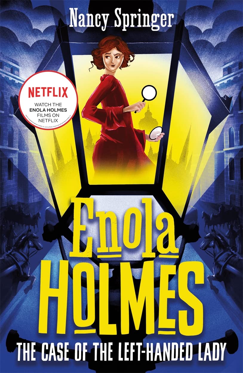 CASE OF THE LEFT-HANDED LADY, THE - ENOLA HOLMES 2 book cover