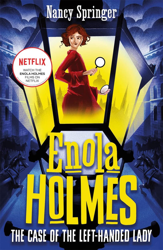 CASE OF THE LEFT-HANDED LADY, THE - ENOLA HOLMES 2 book cover