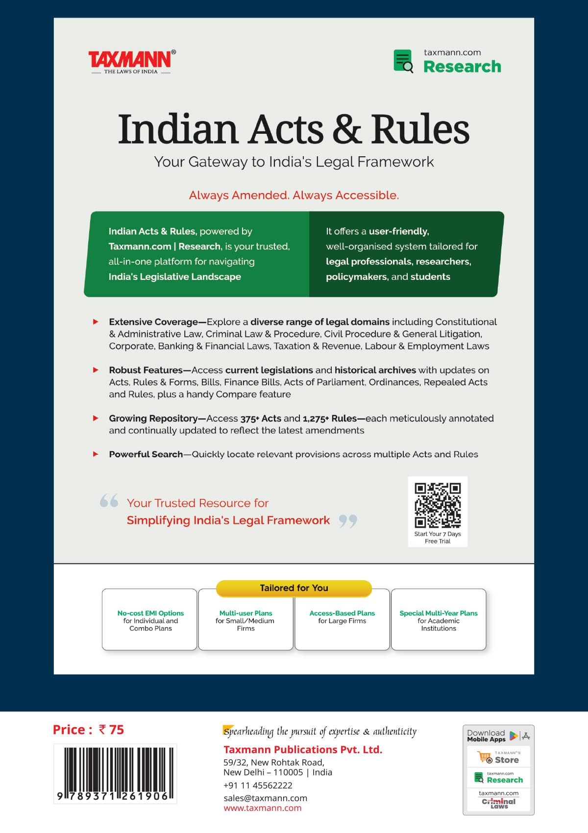 Taxmann's Prevention of Damage to Public Property Act 1984 [Bare Act with Section Notes] – Incorporating Concise Section Notes | Case Laws—in a User-friendly Format