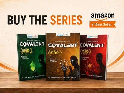 COVALENT – Organic Chemistry Book | JEE Main & Advanced | Clears Basics, Visual Shortcuts, Mechanisms, Name Reactions | For NEET UG, Boards & State Exams