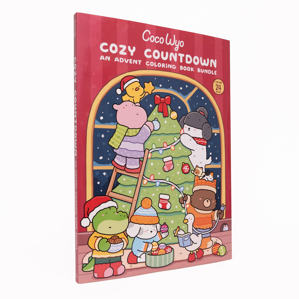 Cozy Countdown: An Advent Coloring Book Bundle
