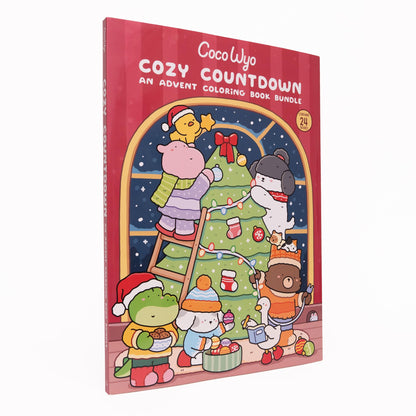 Cozy Countdown: An Advent Coloring Book Bundle
