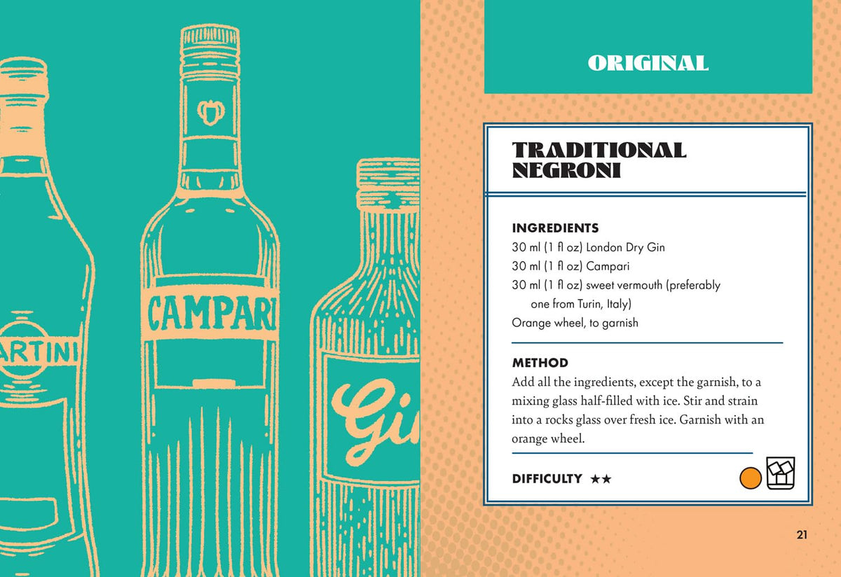 The Little Book of Negroni: A celebration of the world’s favourite apéritif: cocktail recipes