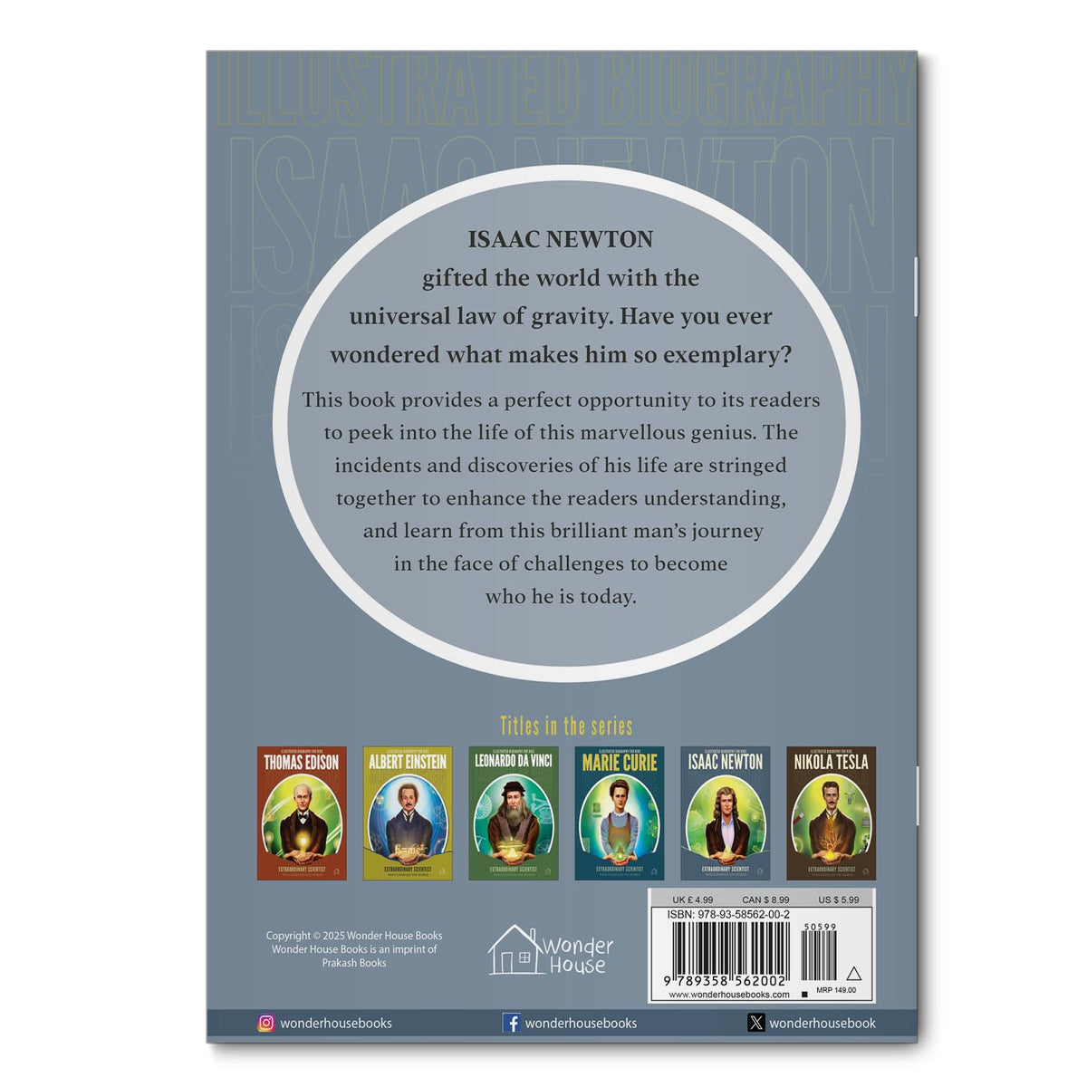 Illustrated Biography For Kids - Isaac Newton-Extraordinary Scientist Who Changed The World