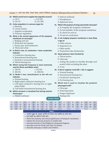 Illustrated Shalakya Tantra ???????-????? (Part-2 : Textbook of Head,ENT & Oro-Dentistry in Ayurveda-????-????-????-?????? ???????) (Hindi Edition) As ... NCISM syllabus for BAMS Third Professional