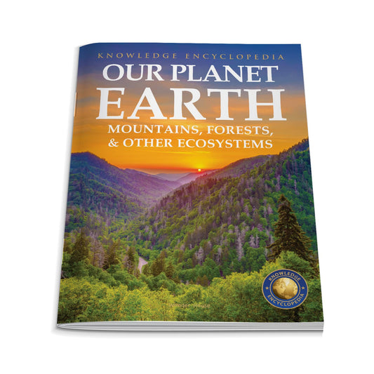 Knowledge Encyclopedia For Children - Our Planet Earth: Mountains, Forests & Other Ecosystems book cover