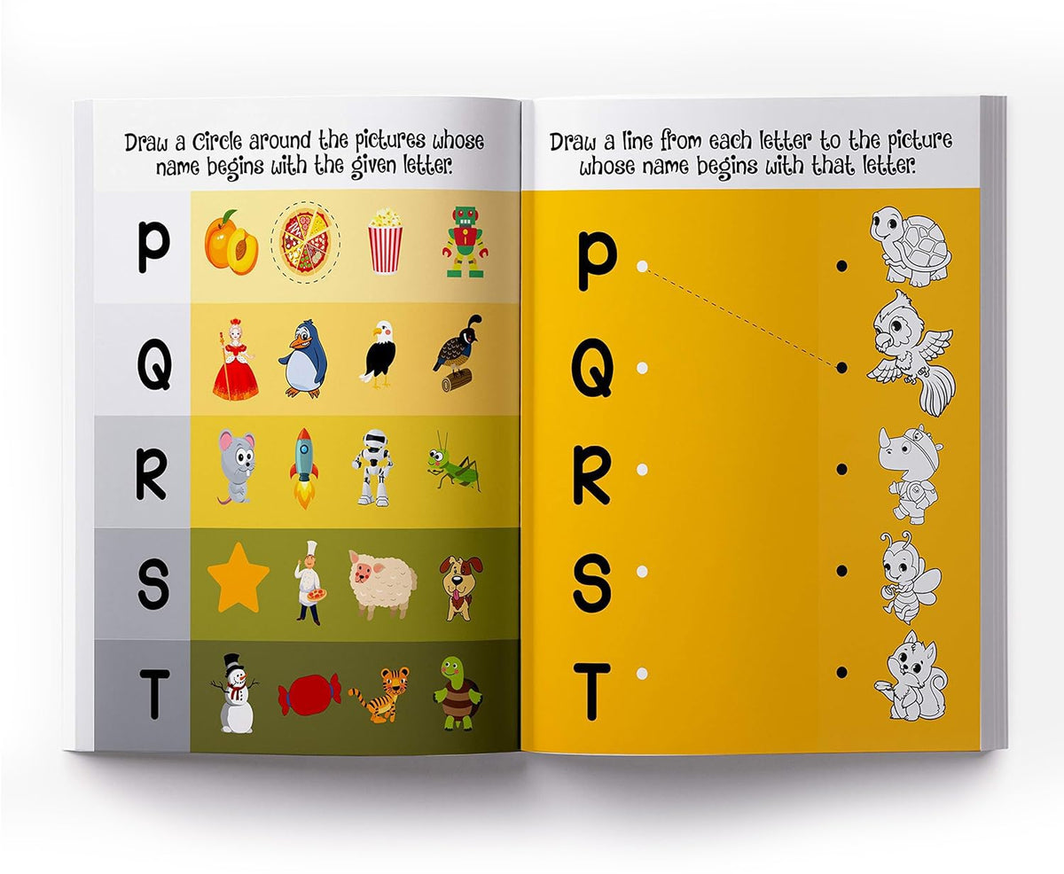 My First Book of Patterns: Capital Letters – Write and Practice Line Patterns and Capital Letters A to Z | Pre-Writing and Alphabet Tracing Workbook for Kids Ages 3–5 | 2+ Hours of Early Writing Fun