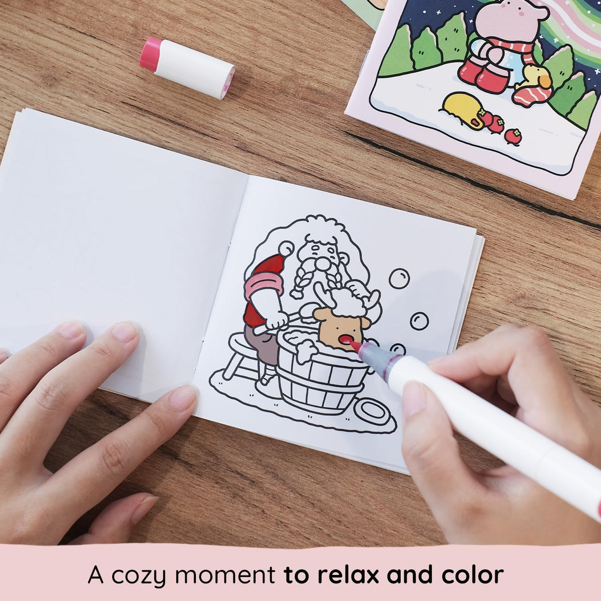 Cozy Countdown: An Advent Coloring Book Bundle