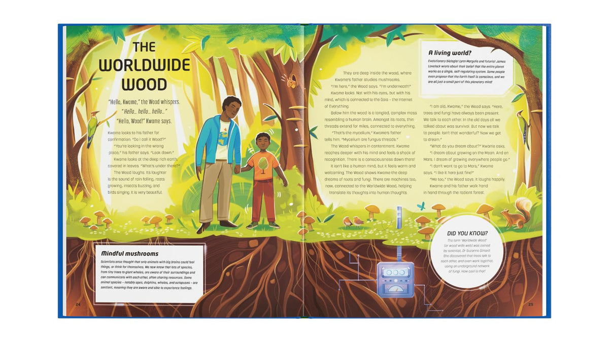 The Children's Book of the Future: An Illustrated STEM & Science Book Exploring Future Technology, Space, Robots & Life on Other Planets