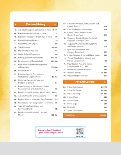 Arihant GPS Indian History Book 2025 | GS and General Knowledge for UPSC, IAS, State PCS, SSC, Railway, Police, NDA, CDS and Competitive Exams | English Medium