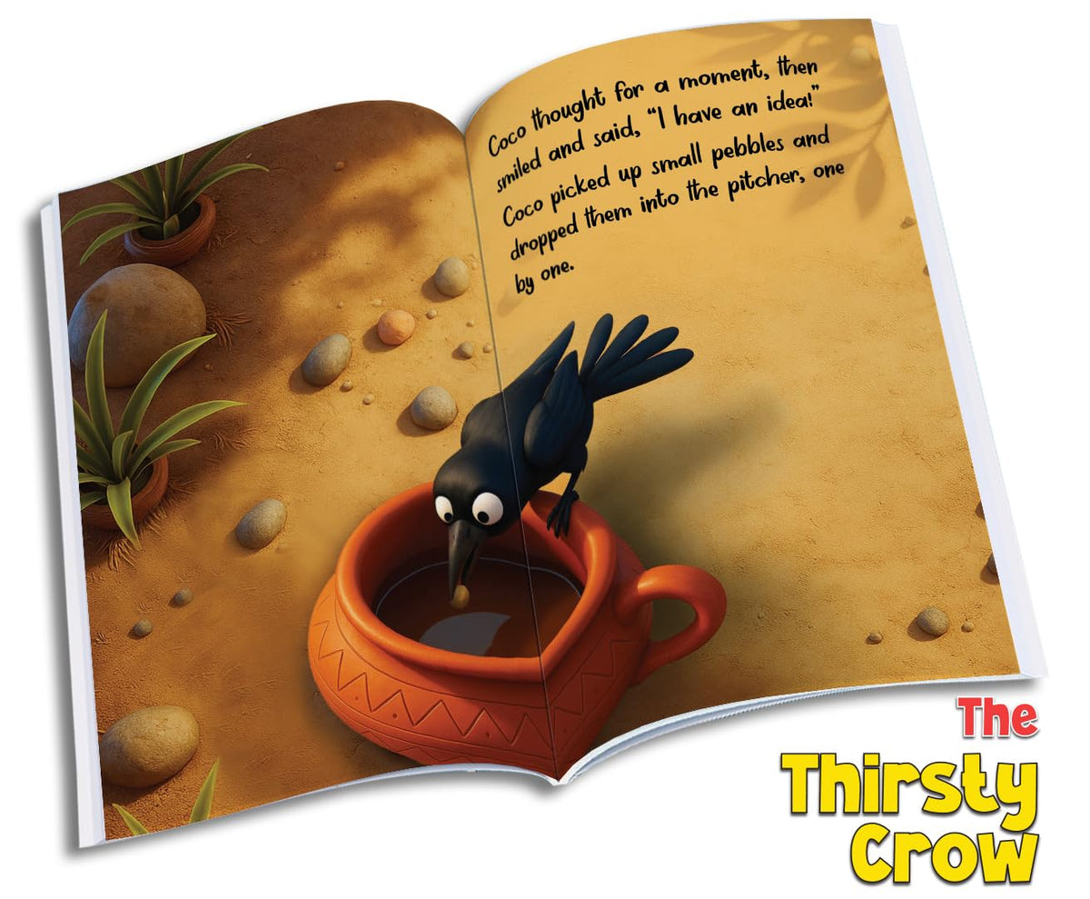 Story Books For Kids (Set of 10 Books) | Best Selling Moral Story Book for Kids in India | Premium Quality Gift - Bed Time Story Books | Two Brothers Publications