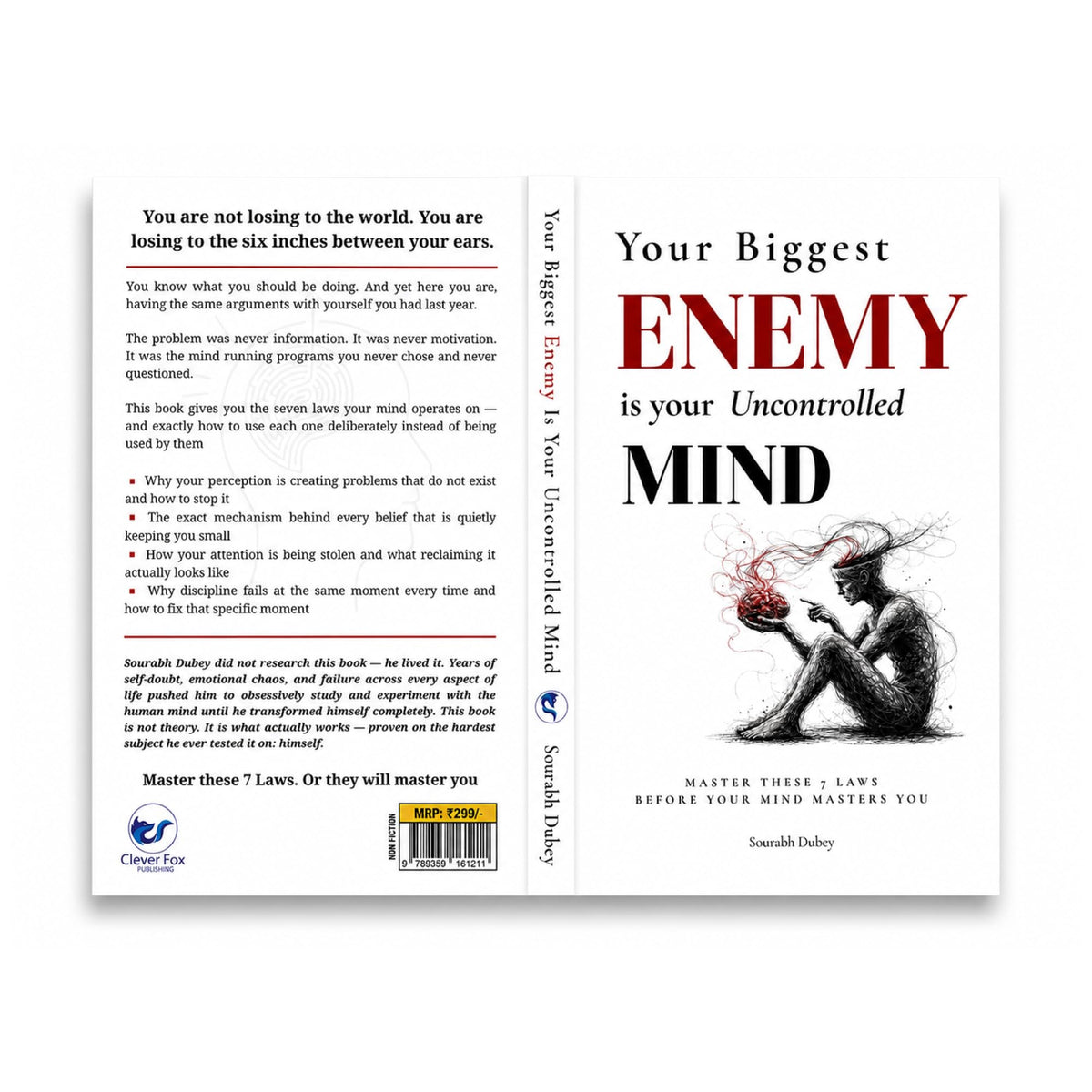 Your Biggest Enemy Is Your Uncontrolled Mind: Master These 7 Laws Before Your Mind Masters You
