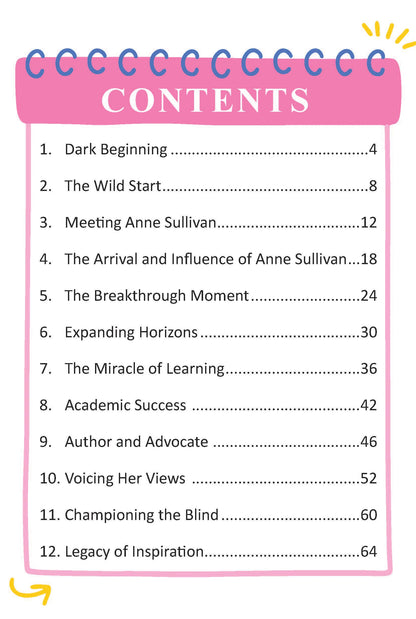 Helen Keller Biography for Kids Age 6–12 Years – Inspiring Illustrated Biography Book from Icons of Inspiration Series | Teaches Resilience, Courage & the Power of Determination