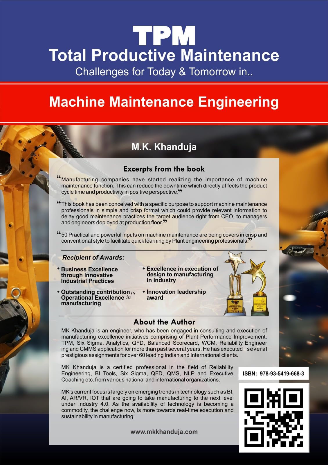 TPM Total Productive Maintenance Challenges for Today & Tomorrow in.. Machine Maintenance Engineering