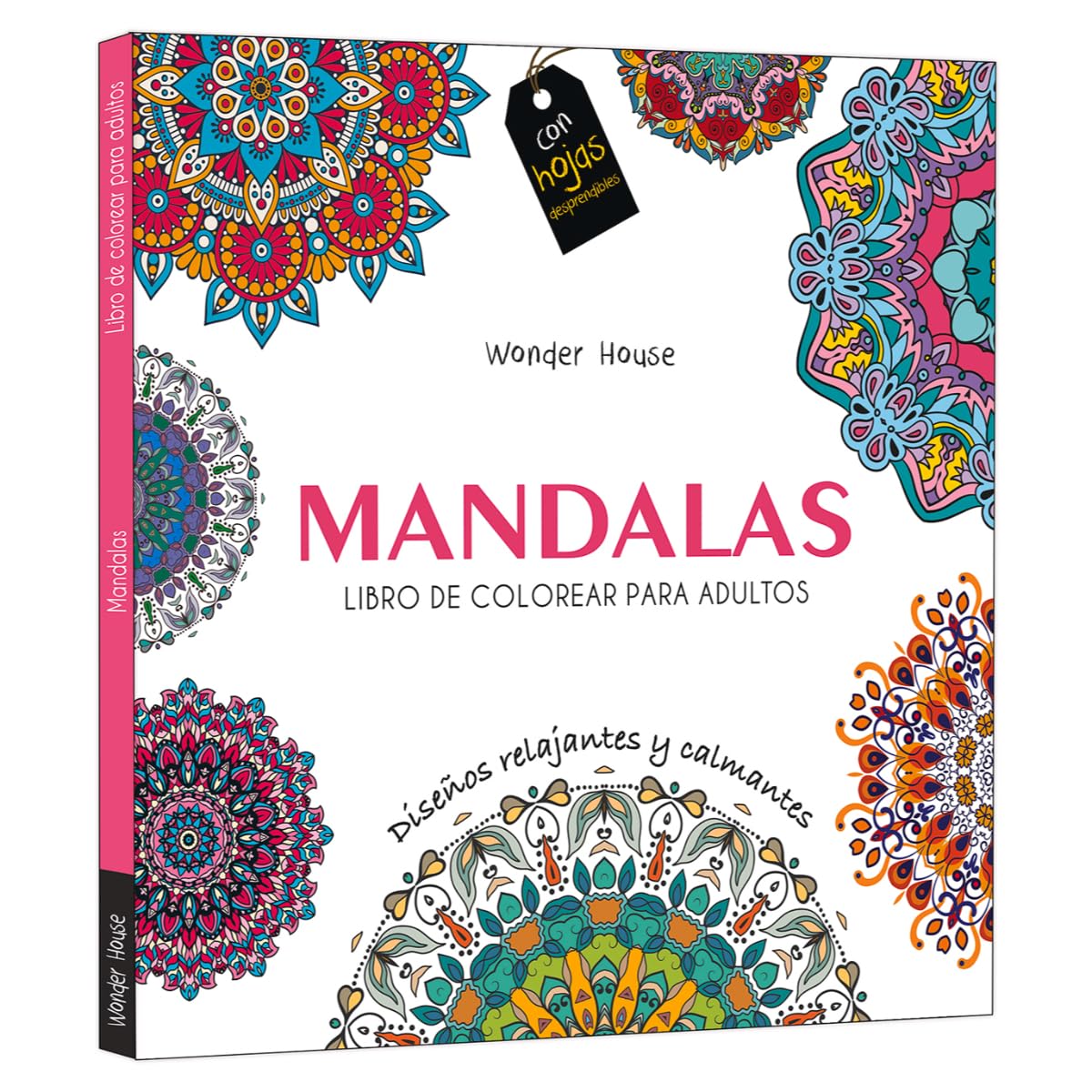 Adult Colouring Books Mandala Coloring Books for Adults - Spanish