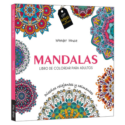 Adult Colouring Books Mandala Coloring Books for Adults - Spanish