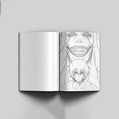 Anime colouring book | Best for kids gift | specially for boys | Birthday Gifts For Boys and girl