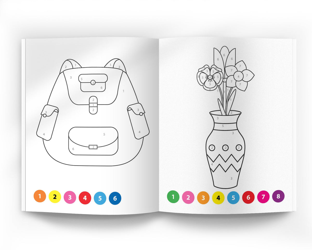 101 Color by Numbers: Fun Activity Book for Children | Learn Number Recognition & Color Matching | Ages 4–7 | Hours of Creative Learning Fun