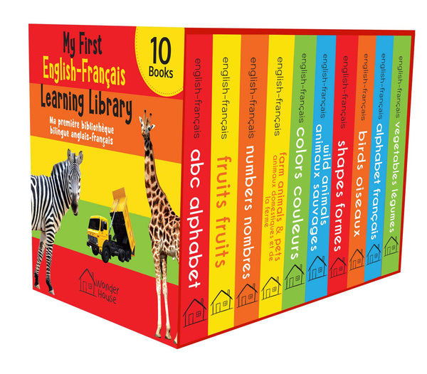 My First English-Français Learning Library (Ma première bibliothèque bilingue anglais-français) : Bo
