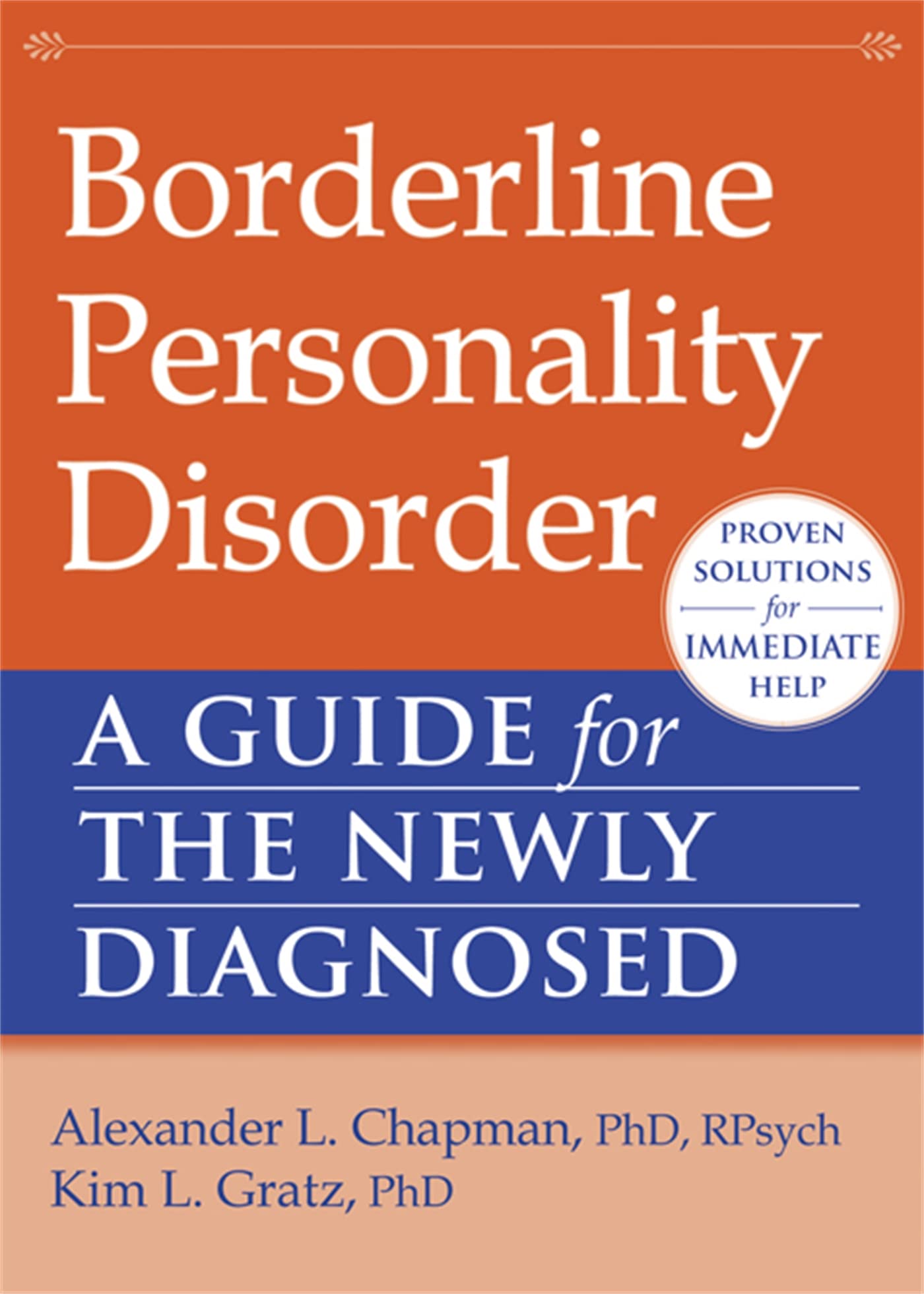 BORDERLINE PERSONALITY DISORDER book cover