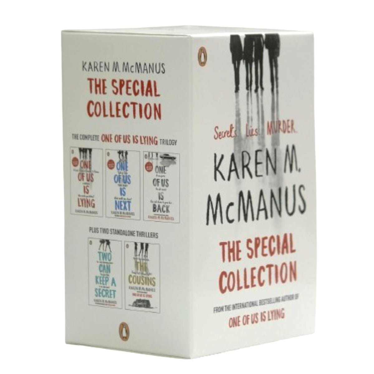 Karen M. McManus: The Special Collection 5 Books Boxset (One Of Us Is Lying, One Of Us Is Next, One Of Us Is Back, Two Can Keep A Secret and The Cousins)